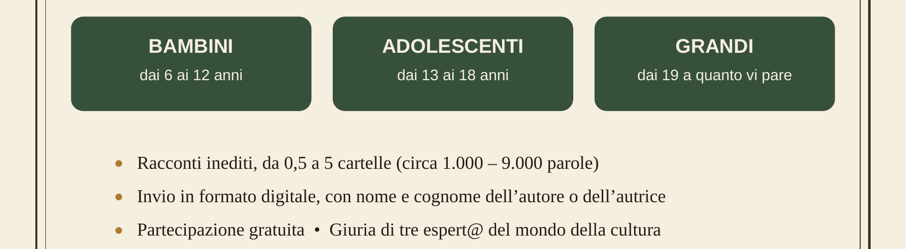Locandina del premio letterario "Ramiro Temperini" di Monticello Amiata